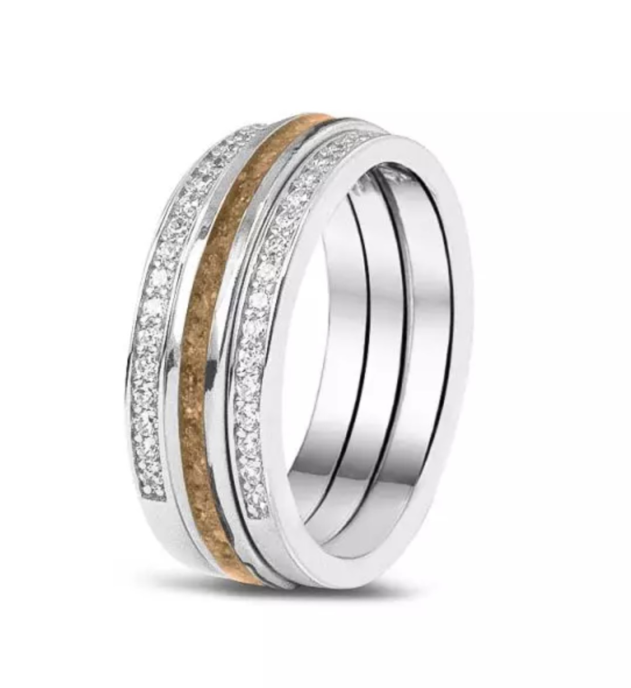 UNENDING RING & STACKABLE GEMS RING
Verkrijgbaar in zilver, 14kt of 18kt goud vanaf 297 euro