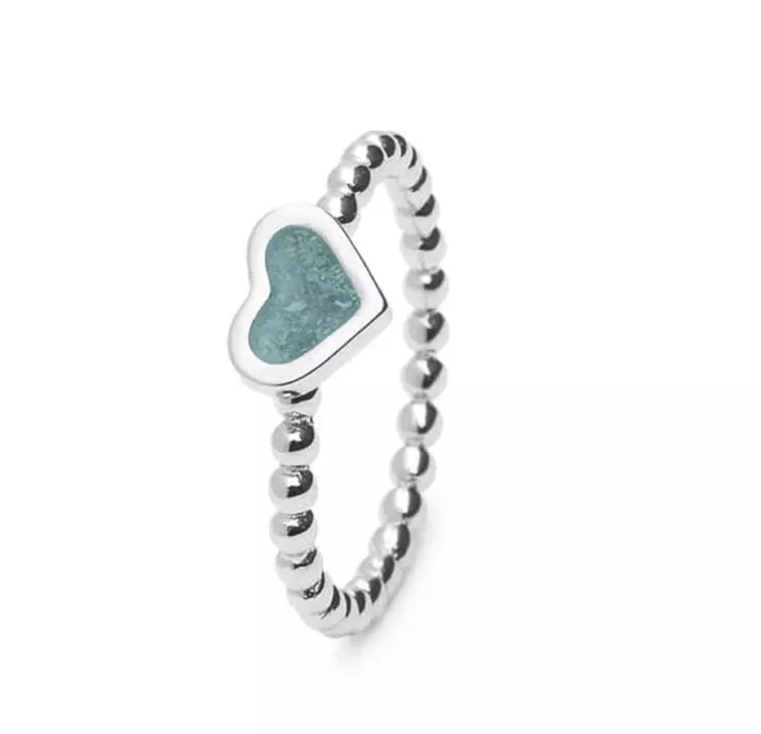 BUBBLE BAND HEART RING
Verkrijgbaar in zilver of goud (14kt-18kt)