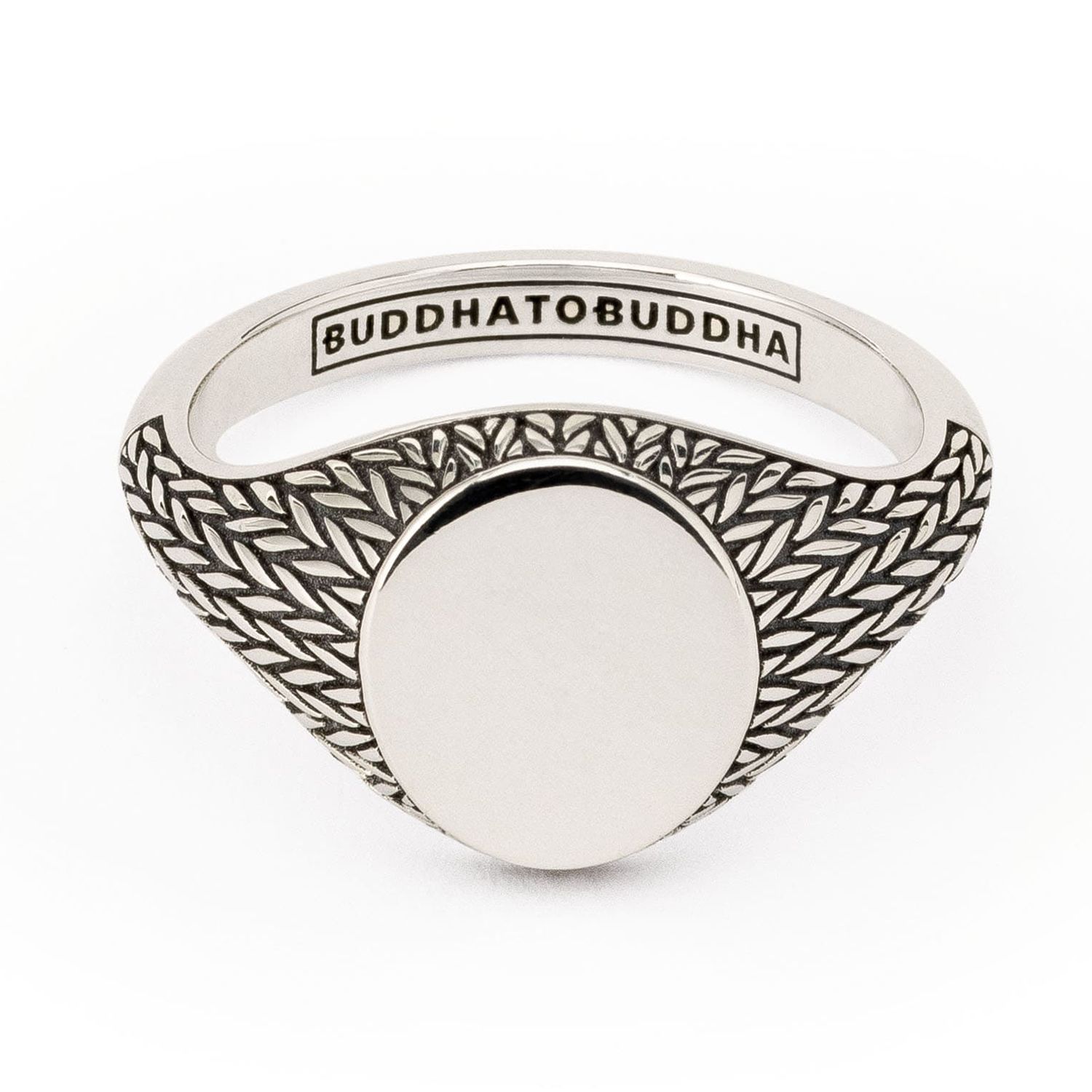 Buddha to Buddha - Ellen Signet Ring Zilver 049  maat 21 - 001J020490121