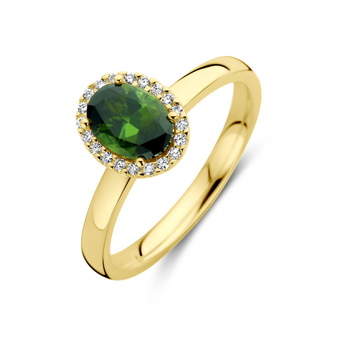 Gouden ring dames 