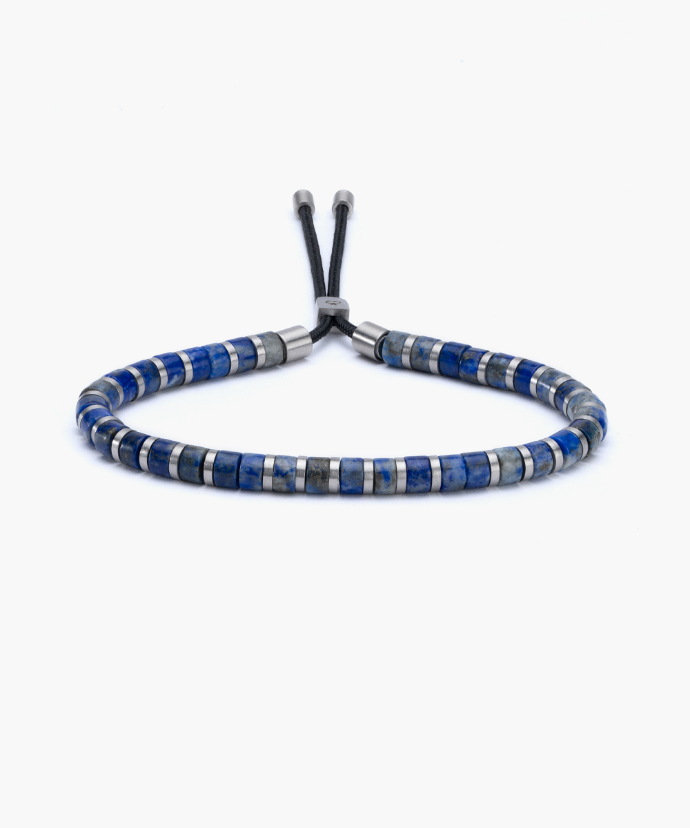 Brontide 4mm Adjustable Okinawa Silver M 18-19cm