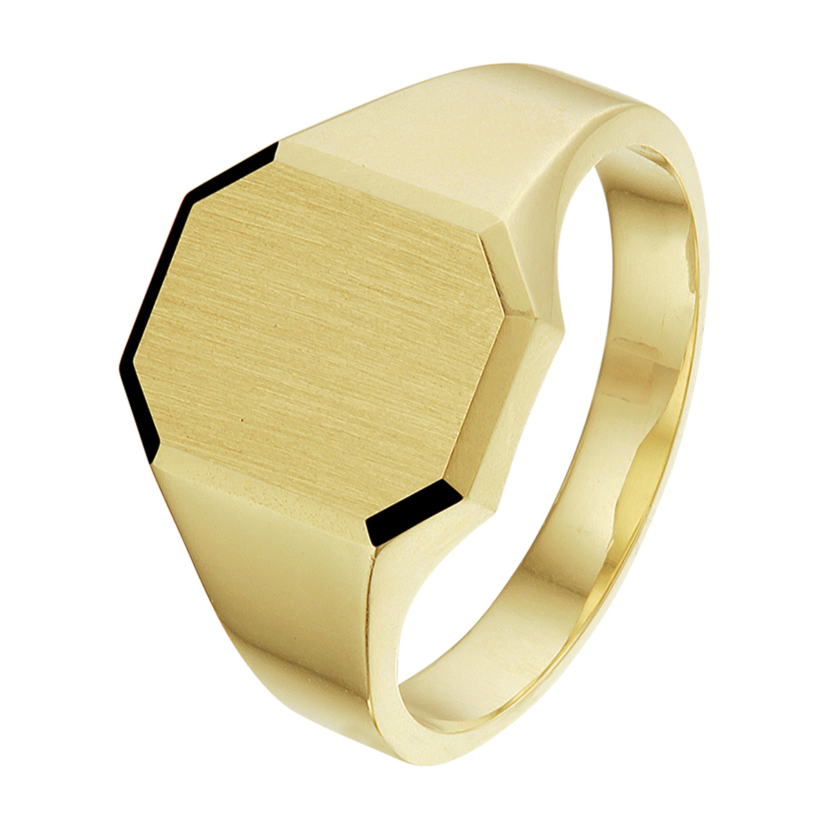 Beschrijving: Stijlvol geelgouden mat gediamanteerde graveerring met een afmeting van 13x11. De gediamanteerde afwerking en de robuuste afkanteningen van de ring maken dit sieraad helemaal af.
Uniekenummer serie: 41498
Verpakt per: 1
Doelgroep: heren
Ringmaat: 20.00 mm (63)
Breedte: 11 mm
Hoogte: 13 mm