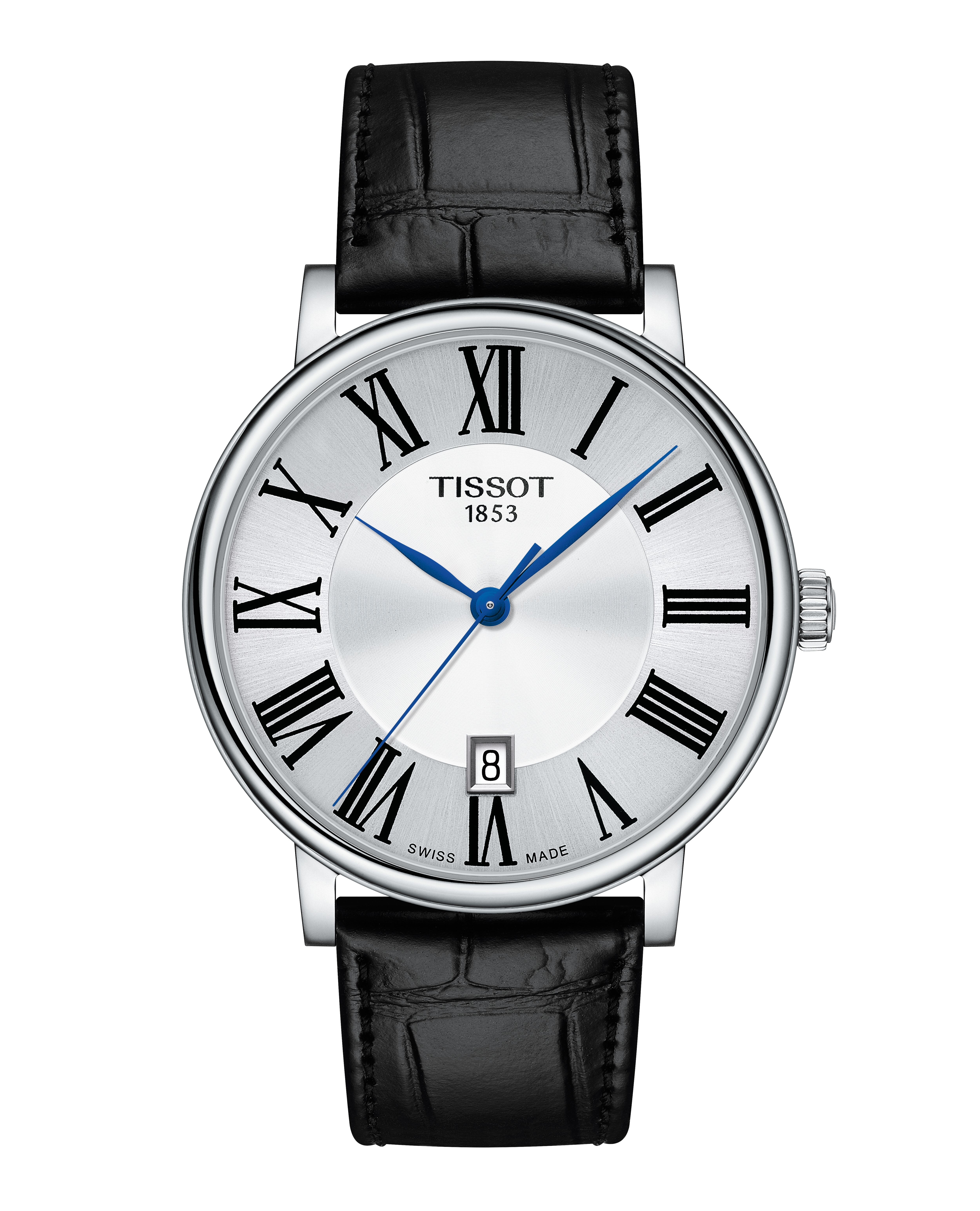 De Tissot Carson Premium-collectie biedt een zeldzame combinatie van eenvoud en elegantie op het gebied van klassieke horloges. De slanke Romeinse cijfers zorgen voor een vleugje raffinement met behoud van de klassieke en moderne uitstraling. De Tissot Carson Premium Quartz is verkrijgbaar in twee formaten, Gent en Lady, zowel mannen als vrouwen kunnen dus genieten van deze prachtige horloges. Deze versie van de Carson-familie voorzien van een nieuwe generatie quartz uurwerk genaamd F0X heavydrive. Als "innovator by tradition" draagt ​​Tissot bij aan de erkenning en de kracht van zijn naam, die internationaal wordt geprezen voor de kwaliteit van zijn Swiss Made-producten. De Tissot Carson Premium is verkrijgbaar in verschillende versies met lederen of 316L - roestvrijstalen armband en met PVD-coatings of in klassiek roestvrij staal. Welk model u ook kiest, stijlvol en elegant is het altijd.