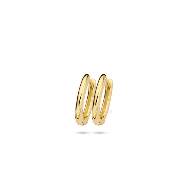 Blush oorringen 15.5mm hoog.7218YGO