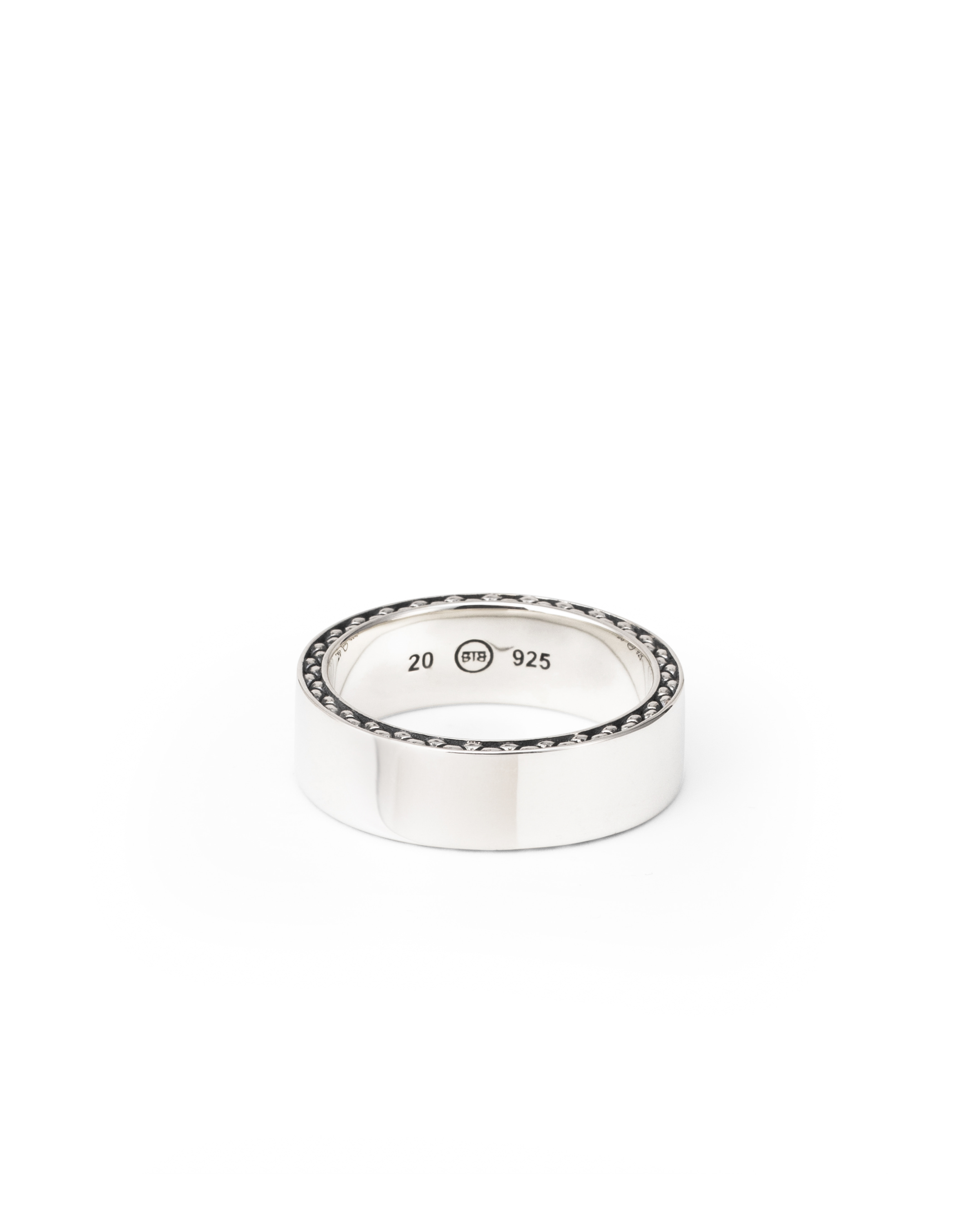 Buddha to Buddha - George Smooth Ring Silver, 344 Zilveren Ring maat 17.5 - 001J023440177