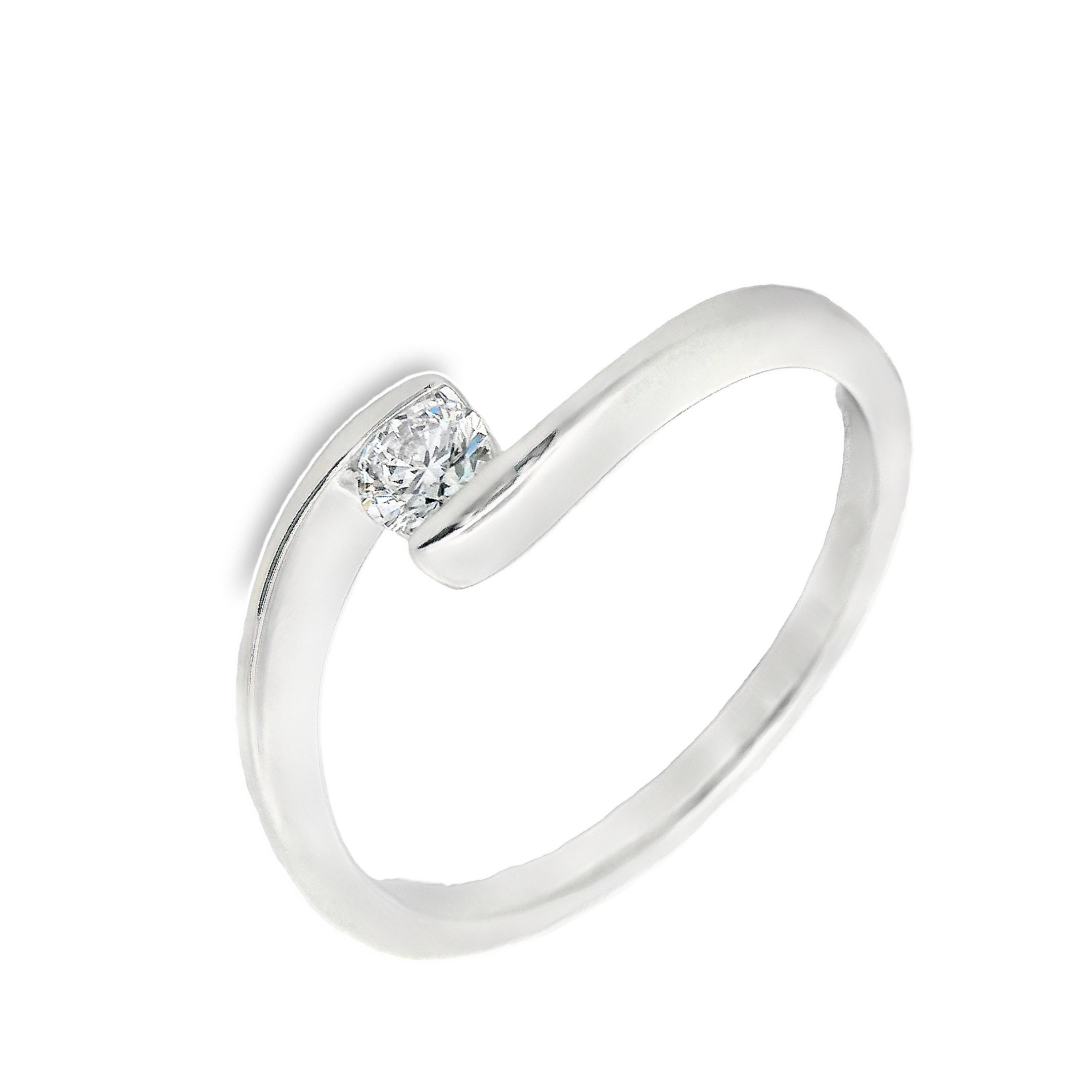 Deze ring van Louis Bros is vervaardigd uit 14 karaat witgoud (2.18gr) en is gezet met 1 briljant geslepen diamanten met een totaalgewicht van 0.15crt. Deze ring bestaat uit onze lijn van exclusieve modellen sieraden met prachtige designs van hoge kwaliteit.
De ring is verkrijgbaar in meerdere afmetingen.