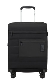 Model
Koffer (4 wielen)
Hoofdmateriaal buitenkant
Polyester
Kleur
Zwart
Afmetingen
55 x 40 x 23 cm
 Maattabel
Ruimste afmetingen
55 x 40 x 26 cm
Grootte
Handbagage
Volume
42/48 L
Gemiddeld inpakgewicht
Ongeveer 10 kg
Gewicht
2.4 kg