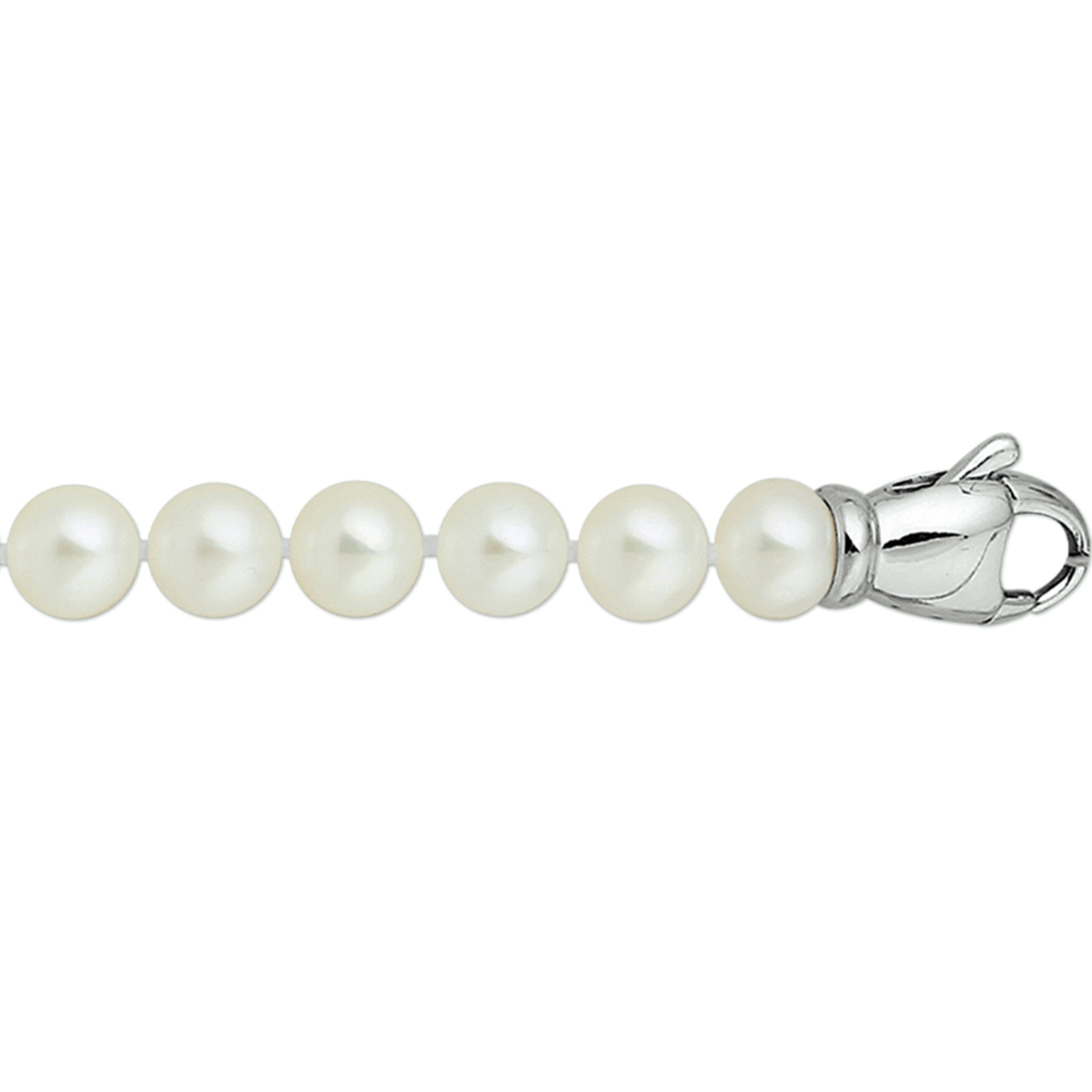 Gerhodineerd zilveren armband met zoetwaterparels.
Uniekenummer serie: 27863
Doelgroep: dames
Breedte: 8 mm
Langste lengte: 18.5 cm