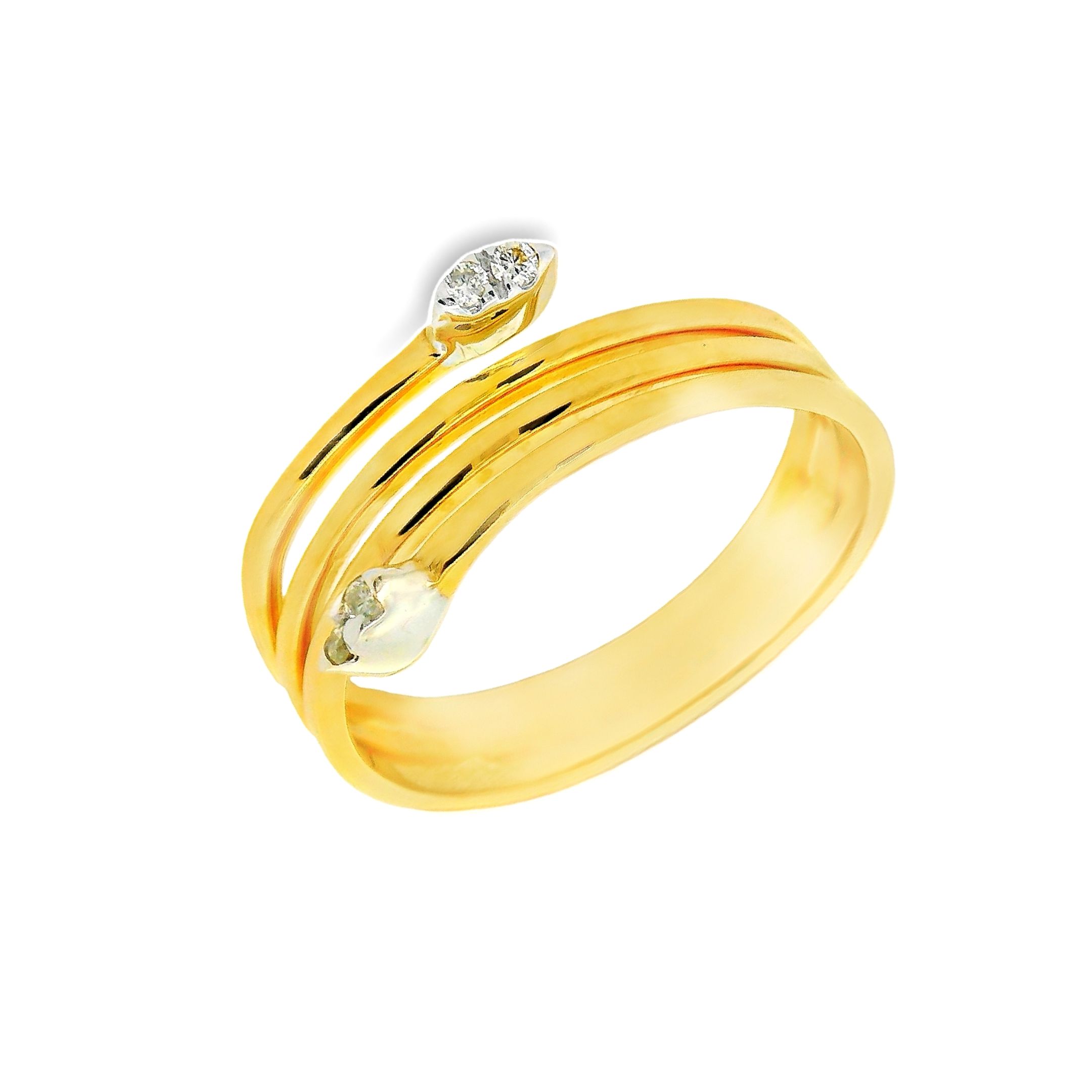 Deze exclusieve ring van Louis Bros is vervaardigd uit 18 karaat bicolor (3.40 gr.) en is gezet met 2 briljant geslepen diamanten met een totaalgewicht van 0.05 ct. De ring heeft een breedte van 5 mm en dikte van 1.3 mm. Met deze ring om je vinger ben jij het stralende middelpunt bij elke gelegenheid. Deze ring bestaat uit onze lijn van exclusieve modellen sieraden met prachtige designs en van hoge kwaliteit.
De ring is verkrijgbaar in meerdere afmetingen.
