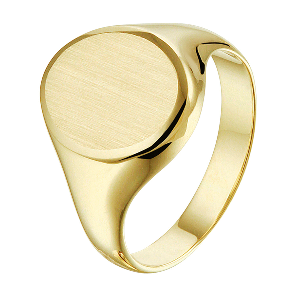 Deze Geelgouden zegelring is handgemaakt met hoogwaardige materialen en vakmanschap. De ring heeft een klassiek ontwerp en is voorzien van een uniek gravure. Draag deze ring aan je pink voor een chique en stijlvolle look. Maak je outfit compleet met deze tijdloze en elegante zegelring. Perfect voor dagelijks gebruik of speciale gelegenheden. Bestel nu en voeg een vleugje luxe toe aan je collectie.