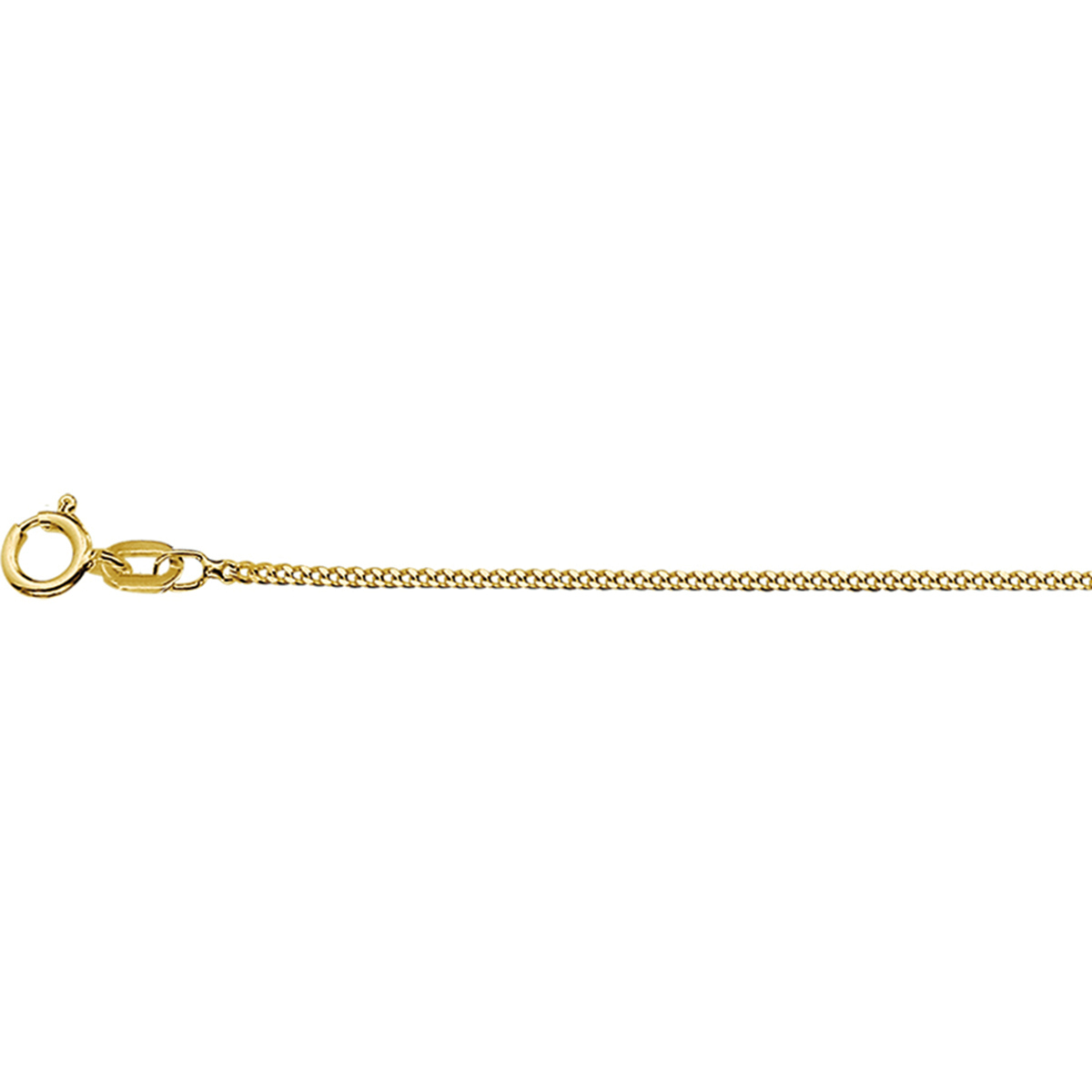 Gouden Gourmet Schakel Collier 50 cm 9krt