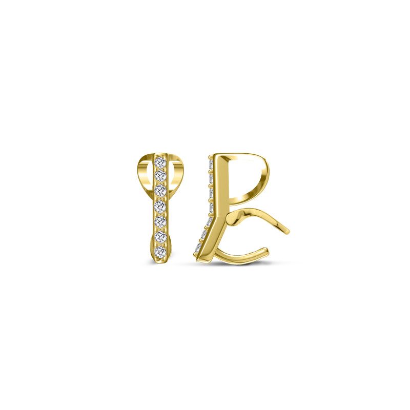 Deze prachtige Carezza hanger is gemaakt van 925 sterling zilver met een laagje 1M goud en is versierd met zirconia stenen. De hanger is perfect voor het toevoegen van wat extra sprankeling aan je outfit. Draag deze hanger aan een elegante ketting voor een chique uitstraling, of combineer het met andere sieraden voor een meer opvallende look. Maak je look compleet met deze schitterende hanger!