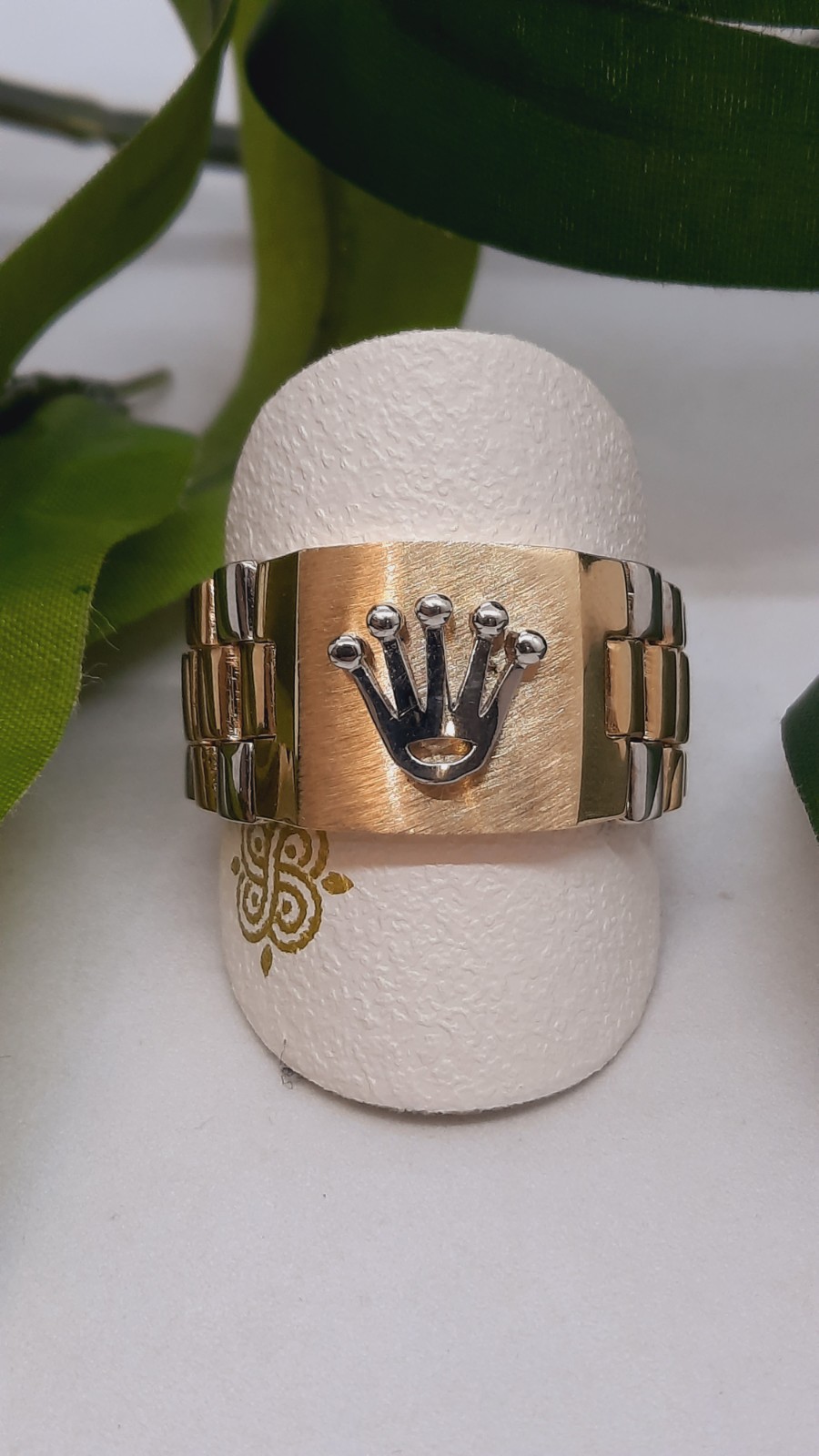 gouden ring 14k
 maat 66