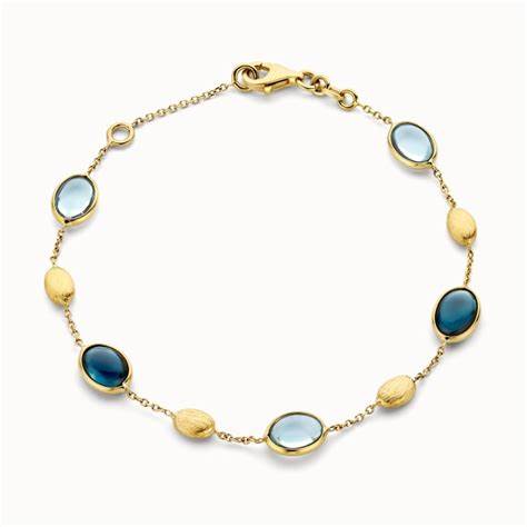 Armband Geel Goud Topaas
