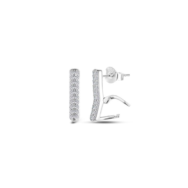 Deze JEWEL: My Imenso Carezza oorknop is gemaakt van 925 zilver en is plated met rhodium. Het bevat dubbele zirkonia stenen en is geschikt voor M&L hangers. Het beste is om de oorknop te dragen voor een elegante en verfijnde uitstraling. Combineer het met bijpassende hangers voor een complete look.

**De beste manier om dit te dragen**

Deze JEWEL: My Imenso Carezza oorknop is perfect voor een elegante en verfijnde look. Combineer het met bijpassende hangers voor een complete en stijlvolle uitstraling.