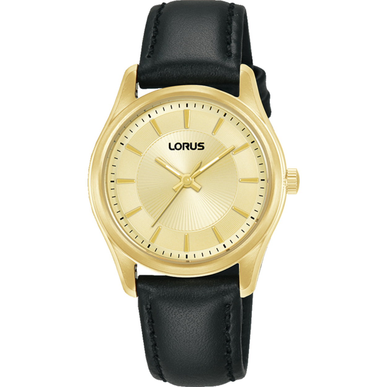 Dit is een dameshorloge van het merk Lorus. Het is een analoog horloge gemaakt van staal. De diameter van de kast is 31 mm en de kast is 8.1 mm dik.
De verdere specificaties van het horloge zijn als volgt:
Kastvorm: rond
Kastkleur: goudkleurig
Kastmateriaal: staal
Bandbreedte: 16 mm
Bandlengte: 231 mm
Sluiting: gesp
Wijzerplaatkleur: champagne
Glassoort: hardlex mineraal glas
Waterdichtheid: 5 ATM
Techniek: quartz