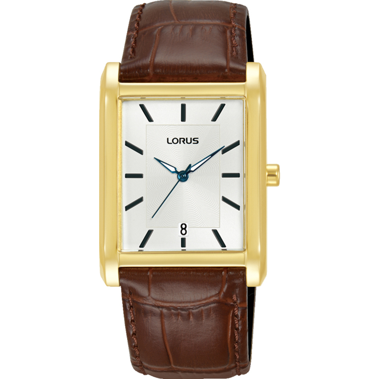 Dit is een herenhorloge van het merk Lorus. Het is een analoog horloge gemaakt van staal. De diameter van de kast is 29 mm en de kast is 8.8 mm dik.
De verdere specificaties van het horloge zijn als volgt:
Kastvorm: tonneau
Kastkleur: goudkleurig
Kastmateriaal: staal
Bandbreedte: 22 mm
Bandlengte: 244 mm
Sluiting: gesp
Wijzerplaatkleur: wit
Glassoort: hardlex mineraal glas
Waterdichtheid: 5 ATM
Techniek: quartz