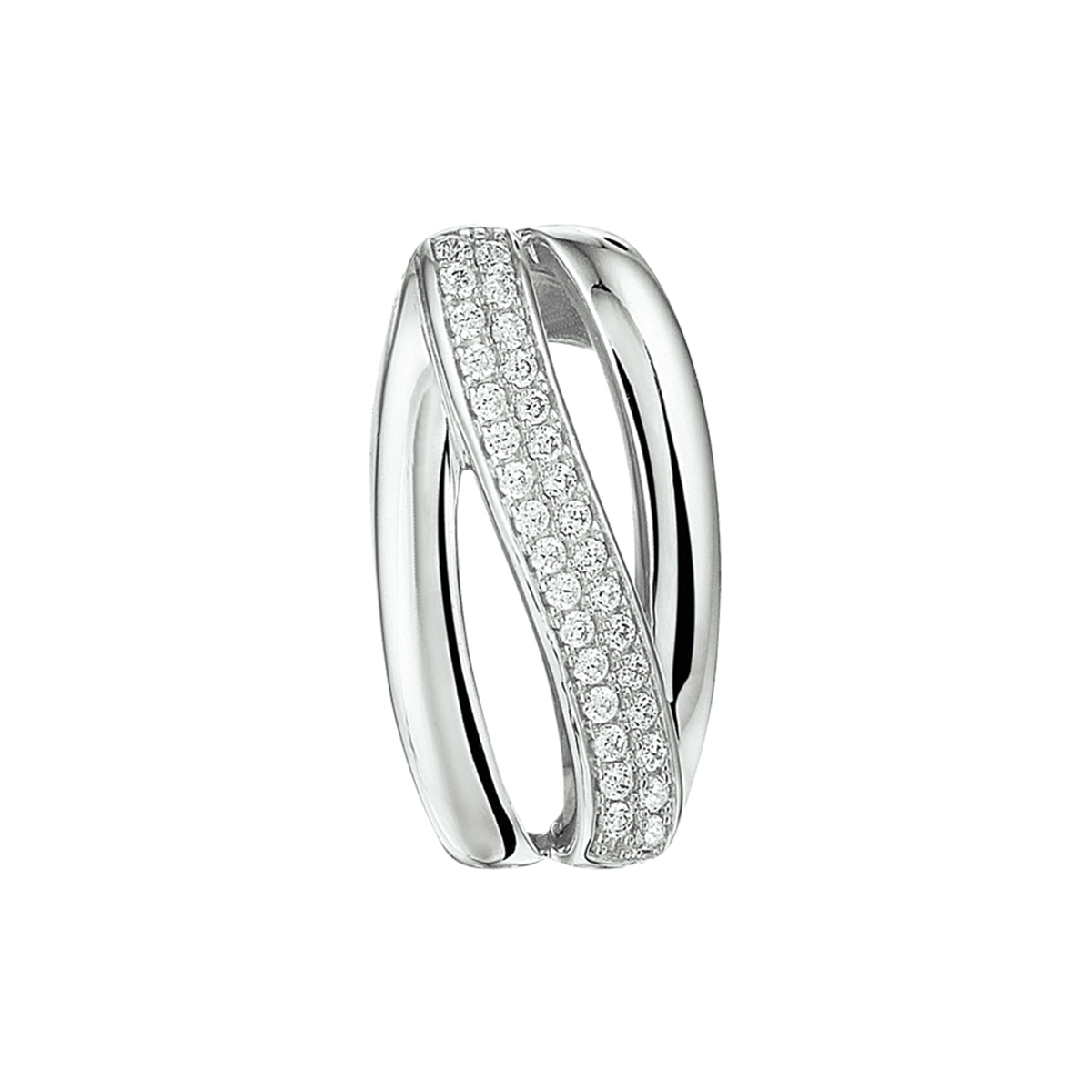 Gerhodineerd zilveren hanger met zirkonia.
Doelgroep: dames
Breedte: 11 mm
Hoogte: 20 mm
Zetting: pave