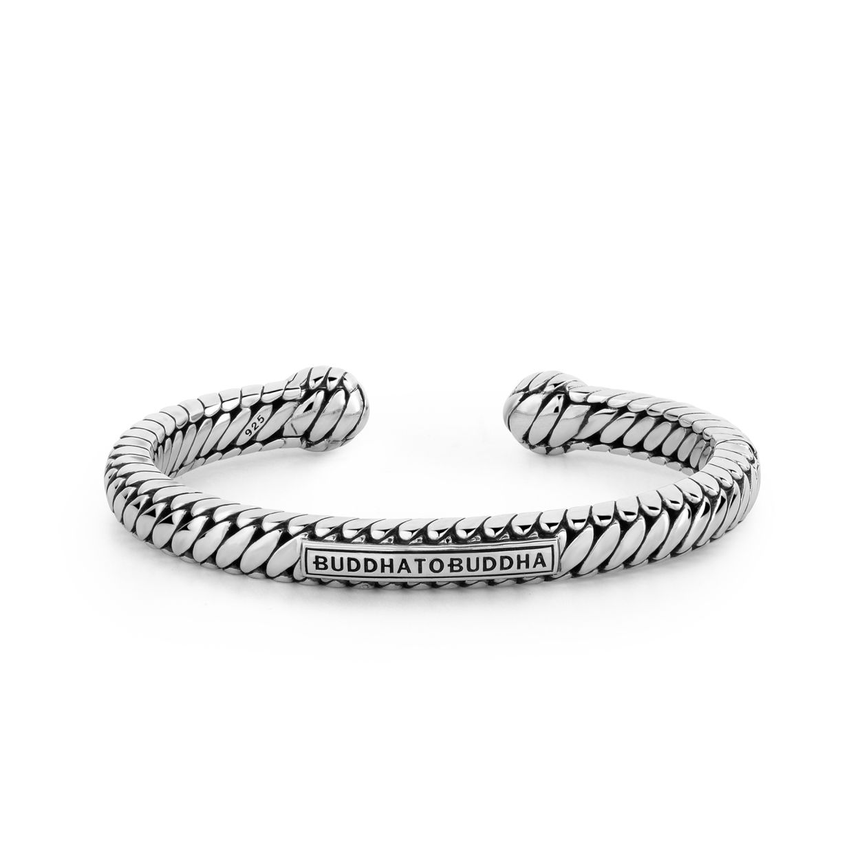 Buddha to Buddha - Ben Torque Bracelet Silver, Zilver 227 E Maat: 19cm 001J012270101