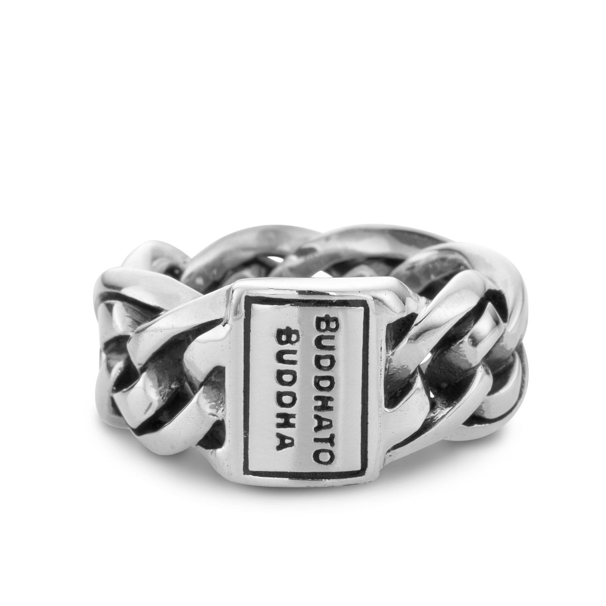 Buddha to Buddha - Nathalie Ring Silver, Zilver 536 maat 17 - 001J025360117