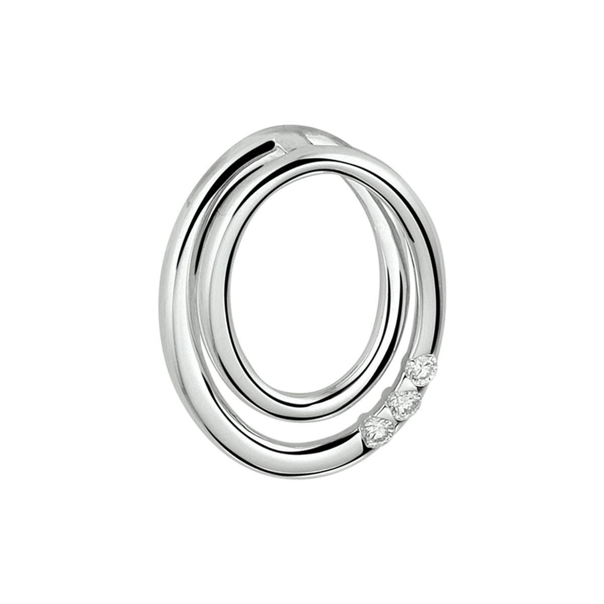 Huiscollectie Hanger diamant 0.04ct 4105430 - 12mm