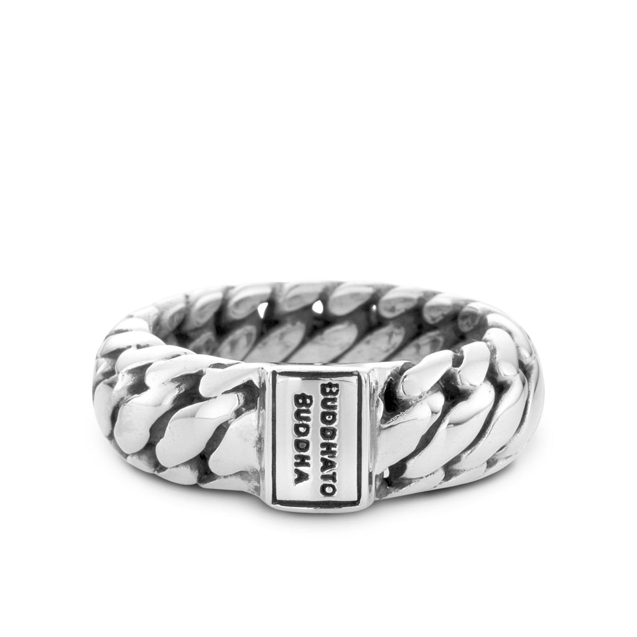 Buddha To Buddha - Ben Small Ring Silver, Zilver 542 maat: 21 - 001J025420121