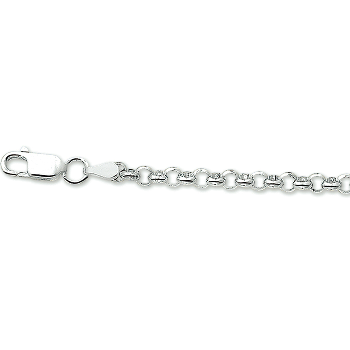 925 zilver | collier jasseron | 42cm/4mm