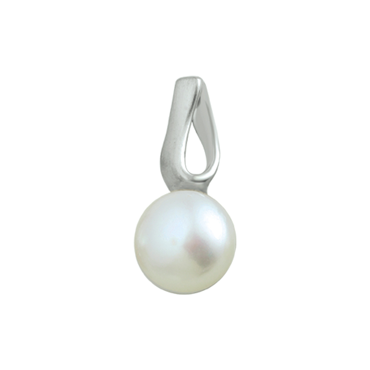 Beschrijving: Gerhodineerd zilveren hanger met zoetwaterparel. 
Verpakt per: 1
Doelgroep: dames
Breedte: 9.5 mm
Hoogte: 21.5 mm