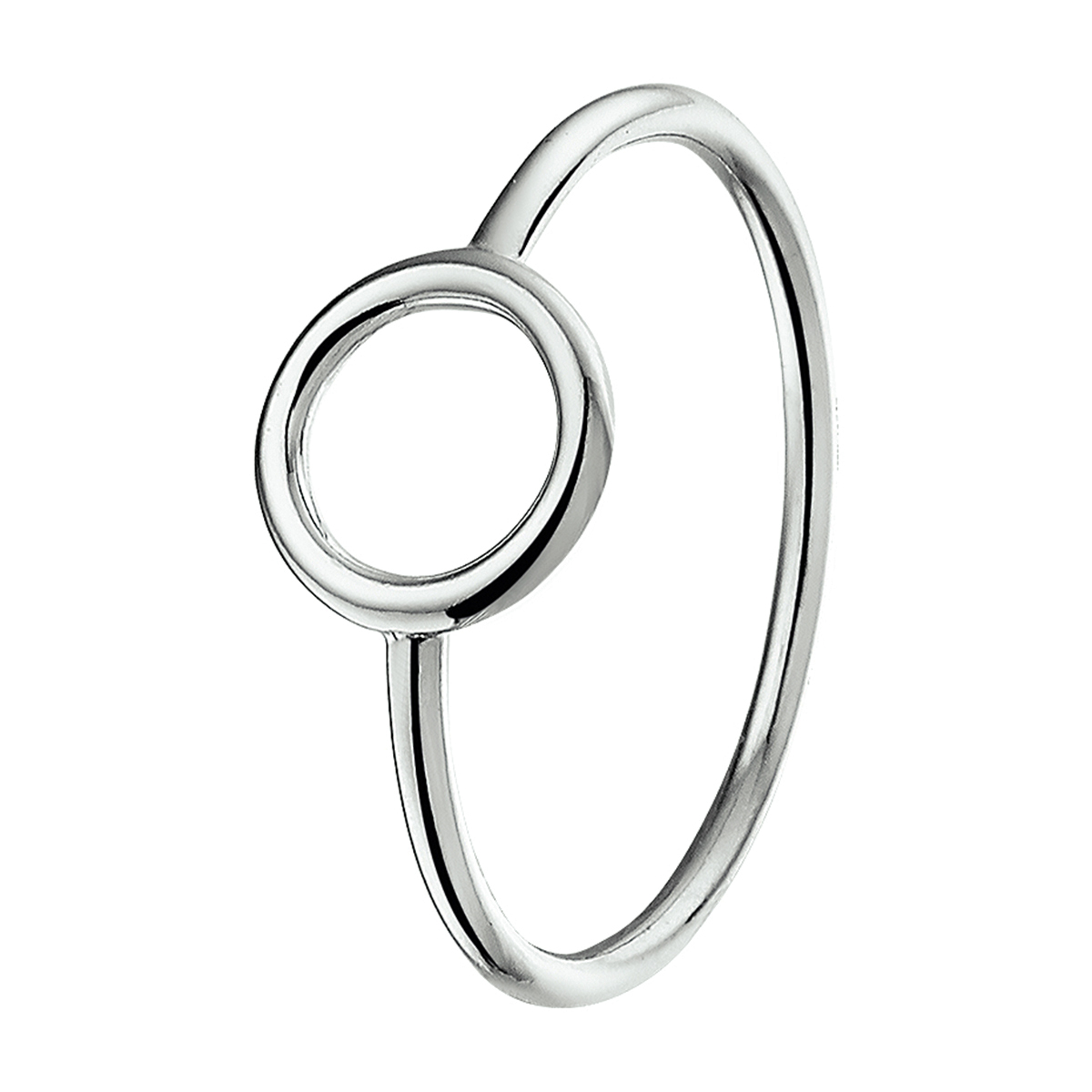 Beschrijving: Trendy gerhodineerd zilveren ring uitgevoerd in een poli afwerking en een opengewerkt rondje met een diameter van 8mm. De trendy ring is door zijn simplistische model perfect te combineren met andere sieraden uit onze collectie of uit je eigen stash!. INFO: Gerhodineerd zilver is door de rhodiumlaag beter bestand tegen verkleuren en krassen. 
Uniekenummer serie: 37435
Verpakt per: 1
Doelgroep: meisjes
Ringmaat: 17.25 mm (54)
Breedte: 8 mm