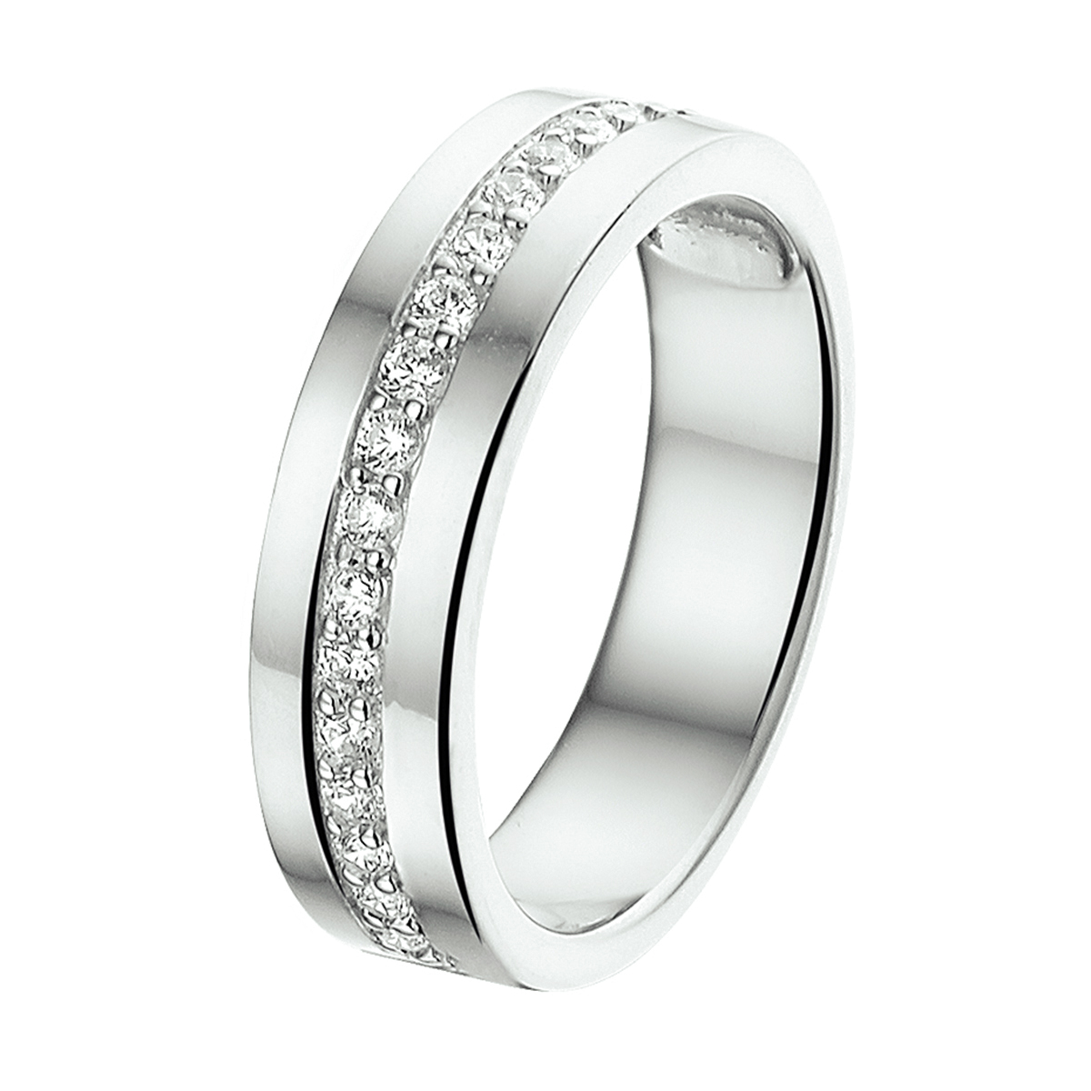 Beschrijving: Luxe gerhodineerd zilveren ring met een classy rijzetting van briljant geslepen zirkonia en een poli afwerking. De ring heeft een breedte van 5.5mm en is verkrijgbaar in verschillende maten. Wil je chique de deur uit? Tip: Combineer deze ring met sieraden uit onze collectie en maak zo je eigen op maat gemaakte set!. INFO: Gerhodineerd zilver is door de rhodiumlaag beter bestand tegen verkleuren en krassen.
Uniekenummer serie: 37804
Verpakt per: 1
Doelgroep: dames
Ringmaat: 17.25 mm (54)
Breedte: 5.5 mm
Zetting: entourage (rijzetting)