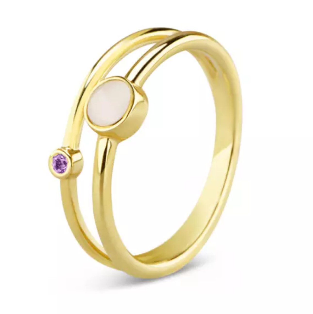 Ring Goud 18 kt - Geboortesteen te kiezen
Vanaf 475 Euro.