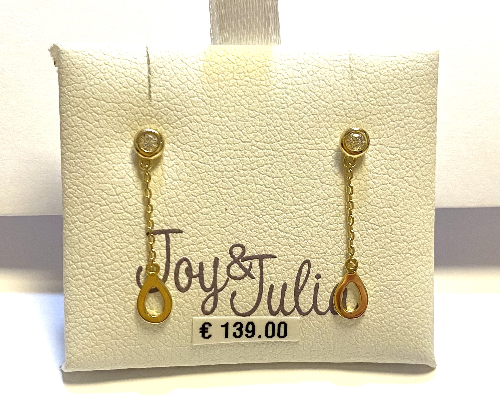 Oorhangers met zirkonia