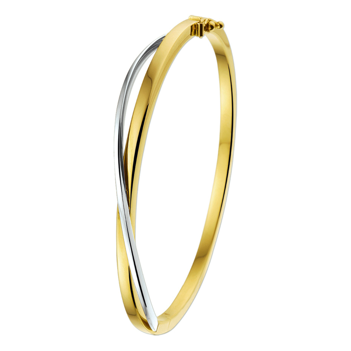 Bangle scharnier vlakke buis 3 x 60 mm