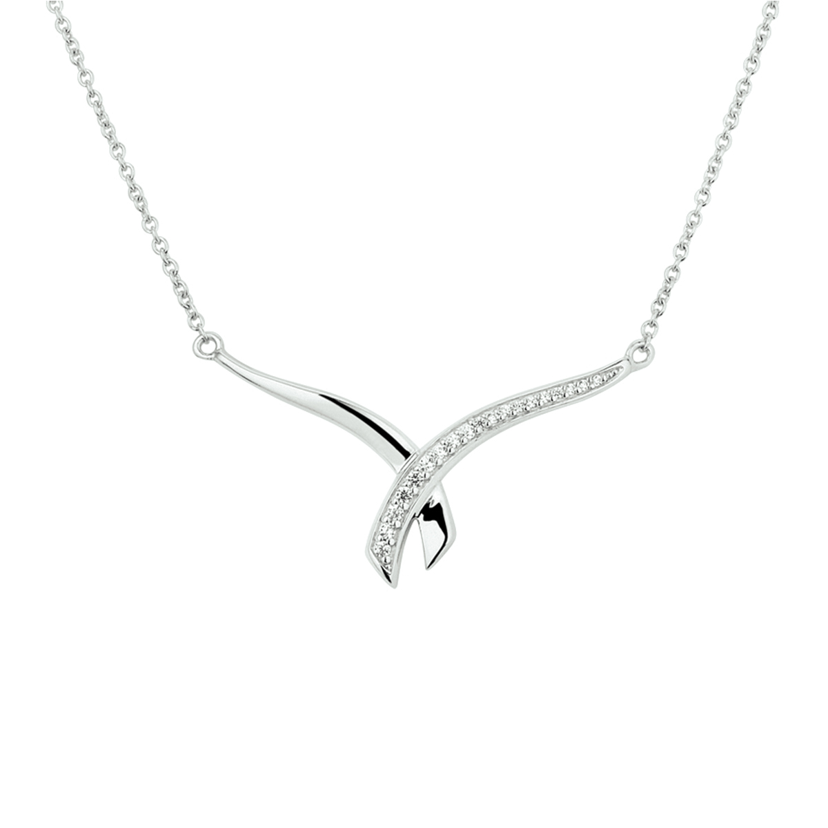 Beschrijving: Dit chique collier met tussenstuk is uitgevoerd met een luxe rijzetting van briljant geslepen zirkonia. Het collier heeft een 1.5mm breed anker schakel met een lengte van 42cm en een extensie van 3cm. Het stijlvolle tussenstuk heeft een afmeting van 23x41.5mm en hiermee steel je echt de show!. Tip: Combineer dit collier met een van onze andere zirkonia sieraden en maak zo een luxe set!. INFO: Gerhodineerd zilver is door de rhodiumlaag beter bestand tegen verkleuren en krassen.
Verpakt per: 1
Doelgroep: dames
Breedte: 41.5 mm
Kortste lengte: 42 mm
Langste lengte: 45 mm
Hoogte: 23 mm
Zetting: entourage (rijzetting)