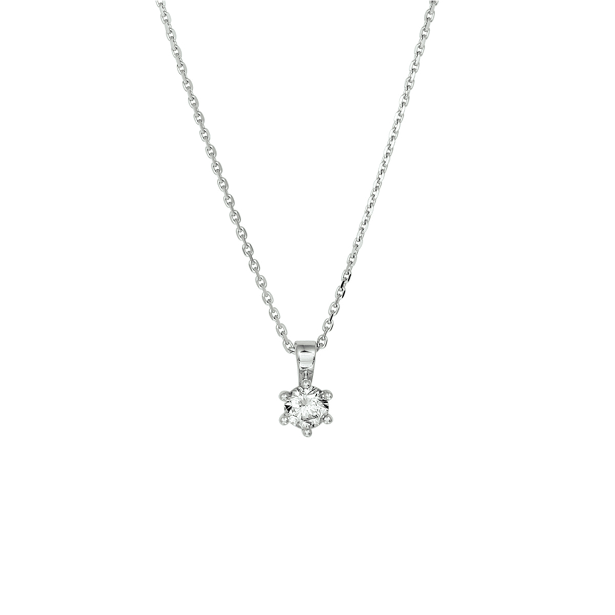 Een goede garderobe begint bij de basis en hetzelfde geldt voor een tijdloze sieradencollectie! Details: Gerhodineerd zilveren anker collier uitgevoerd met een schitterende zirkonia en een karabijn sluiting. Het collier heeft een draaglengte van 41cm en een extensie van 4cm.