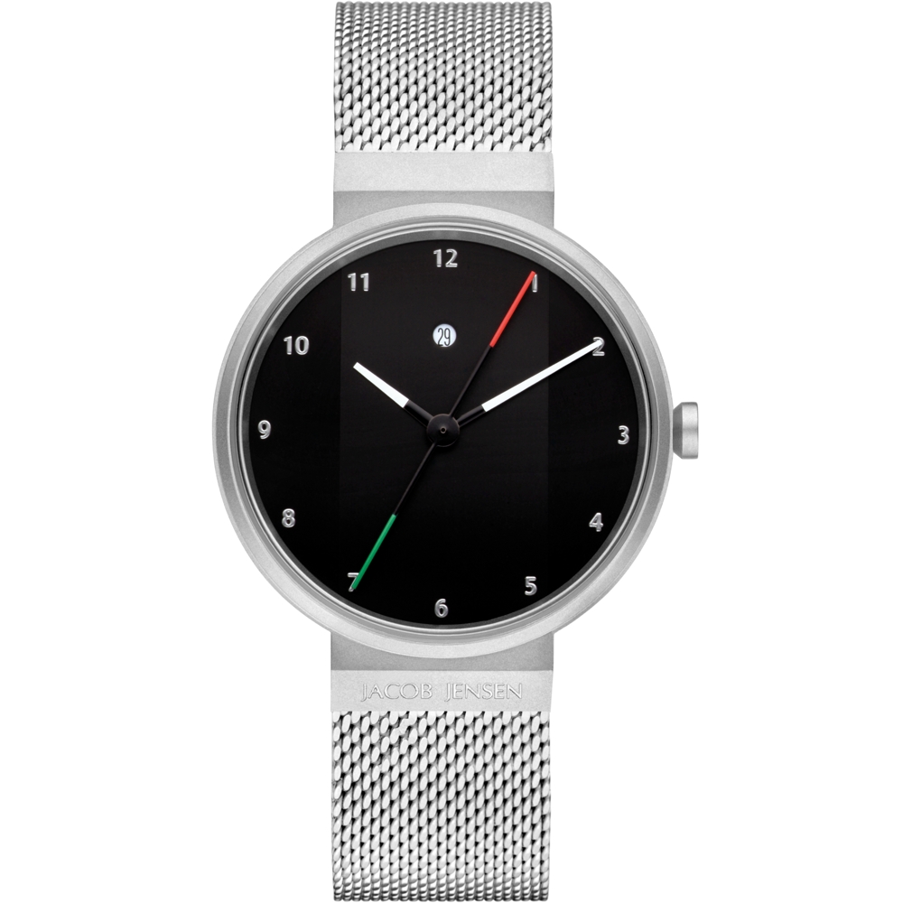 Dit 790 Jacob Jensen horloge is een stijlvol horloge van hoge kwaliteit.