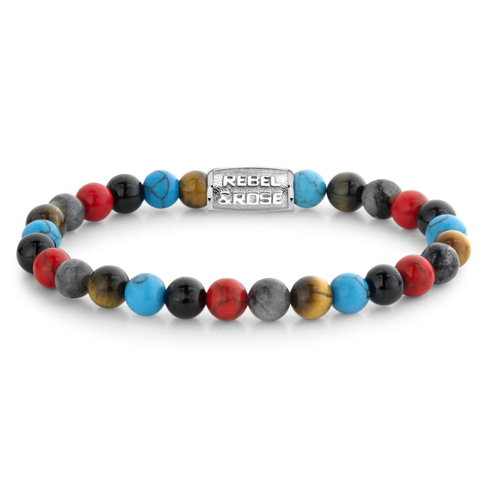 Deze armband is van het merk Rebel & Rose. Het is een herensieraad. De armband is  van kleur.