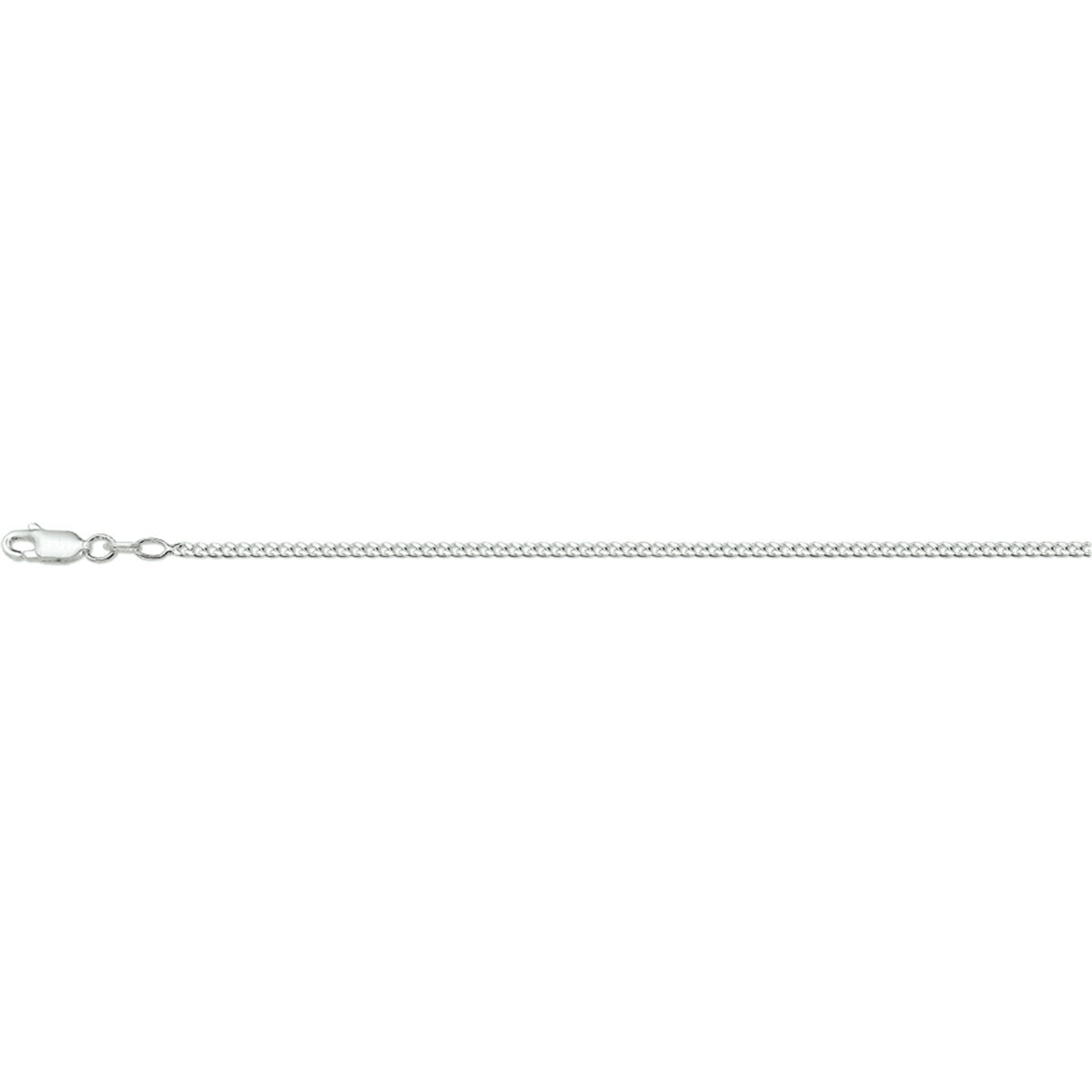 zilver gourmet collier 50cm
