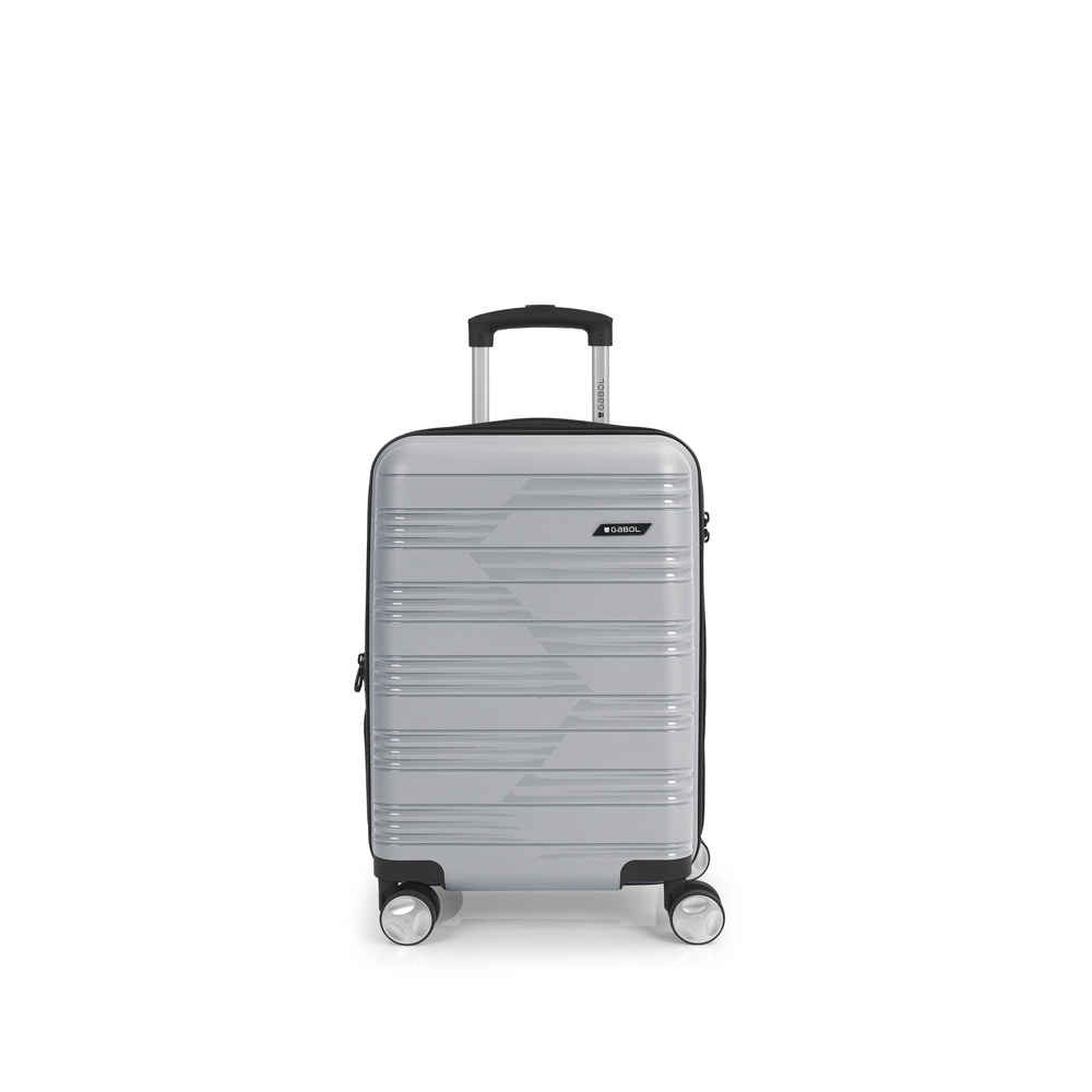 De Gabol Uyiko handbagage 35cm Plata is voorzien van een ruim dubbel compartiment om al je reisbenodigdheden georganiseerd te houden. De handige vakken zorgen ervoor dat je snel toegang hebt tot belangrijke items. Deze handbagage is gemaakt van gerecycled materiaal en voorzien van vier soepel zwenkwielen en is voorzien van een trekstang. De perfecte metgezel voor je volgende reis!

Afmetingen:
Hoogte 55cm x breed 35cm x diep 24- 28cm