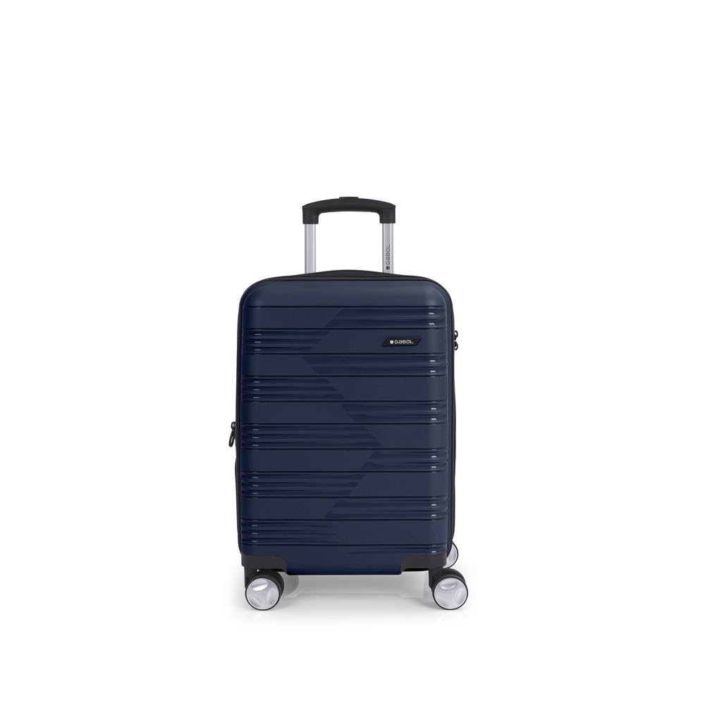De Gabol Uyiko handbagage 35cm Azul Marino is voorzien van een ruim dubbel compartiment om al je reisbenodigdheden georganiseerd te houden. De handige vakken zorgen ervoor dat je snel toegang hebt tot belangrijke items. Deze handbagage is gemaakt van gerecycled materiaal en voorzien van vier soepel zwenkwielen en is voorzien van een trekstang. De perfecte metgezel voor je volgende reis!

Afmetingen:
Hoogte 55cm x breed 35cm x diep 24- 28cm