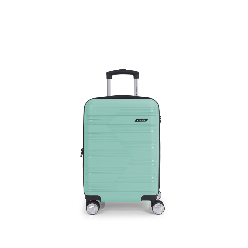 De Gabol Uyiko handbagage 35cm Verda Menta is voorzien van een ruim dubbel compartiment om al je reisbenodigdheden georganiseerd te houden. De handige vakken zorgen ervoor dat je snel toegang hebt tot belangrijke items. Deze handbagage is gemaakt van gerecycled materiaal en voorzien van vier soepel zwenkwielen en is voorzien van een trekstang. De perfecte metgezel voor je volgende reis!

Afmetingen:
Hoogte 55cm x breed 35cm x diep 24- 28cm