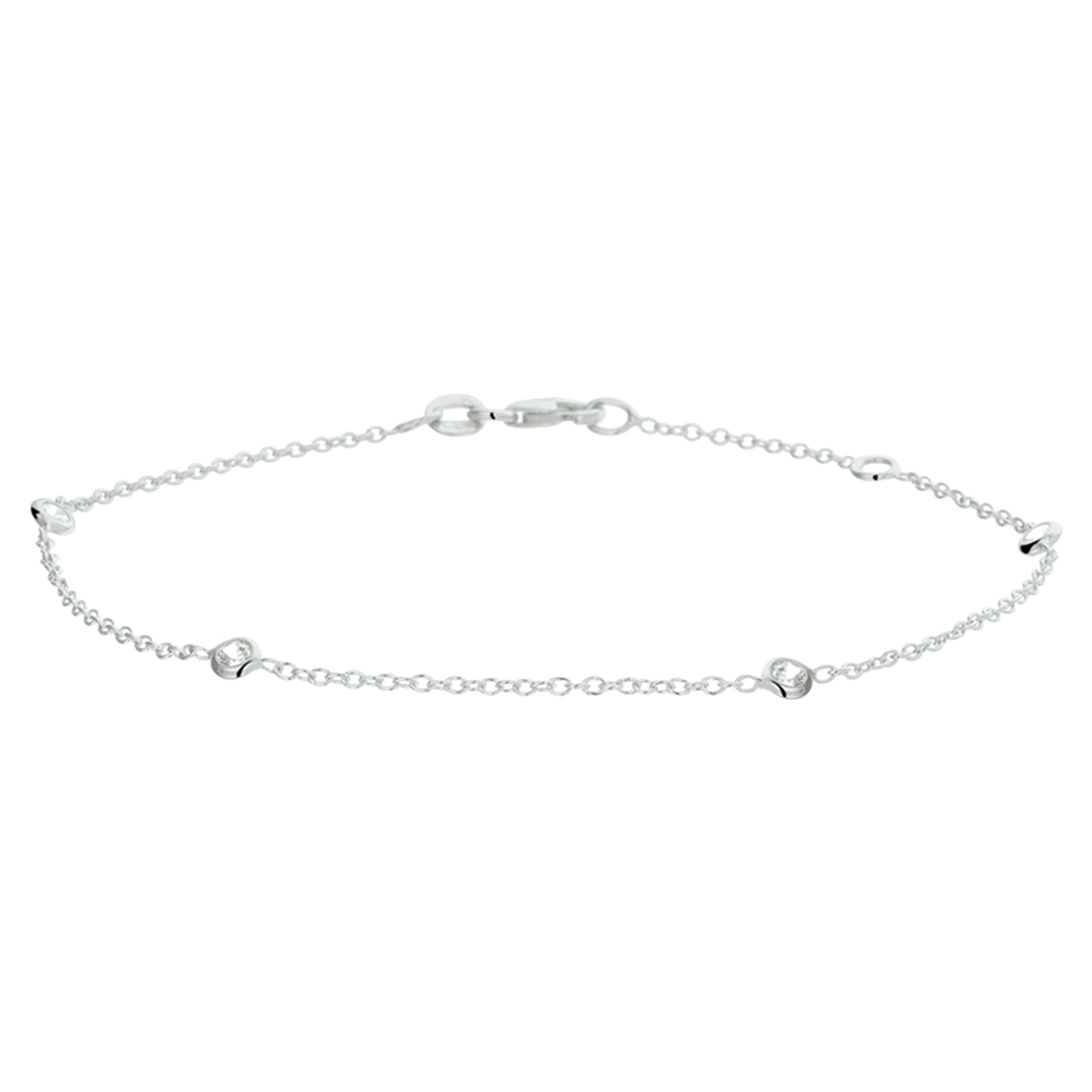 Beschrijving: Witgouden armband met zirkonia. Met draaglengtes van 17 en 19cm.
Verpakt per: 1
Doelgroep: dames
Breedte: 3.2 mm
Kortste lengte: 17 mm
Langste lengte: 19 mm
Zetting: alliance (kastzetting)