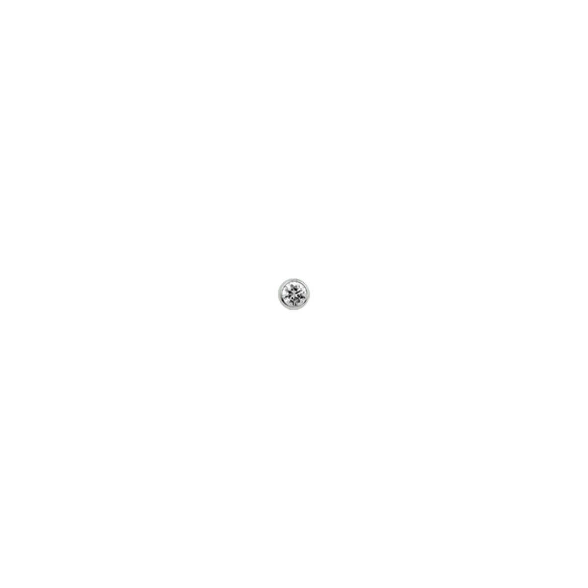Witgoud neusknopje zirkonia in glad omzetting
Breedte: 2.5 mm
Hoogte: 2.5 mm
Zetting: solitaire (kastzetting)
