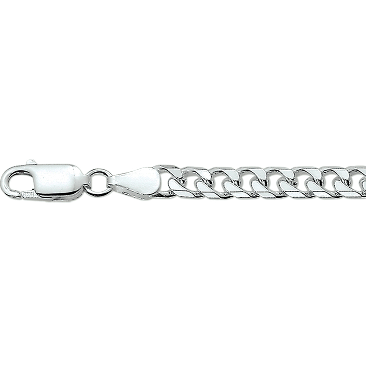 Deze zilveren armband is een verfijnd sieraad met een gewicht van 14,08 gram. De armband is gemaakt van glanzend zilver en heeft een gourmet schakeling met een stevige karabijnsluiting. Met een breedte van 6 mm en een lengte van 210 mm is dit zilverkleurige sieraad perfect voor elke gelegenheid. Draag het solo voor een subtiele look of combineer het met andere armbanden voor een trendy ensemble.