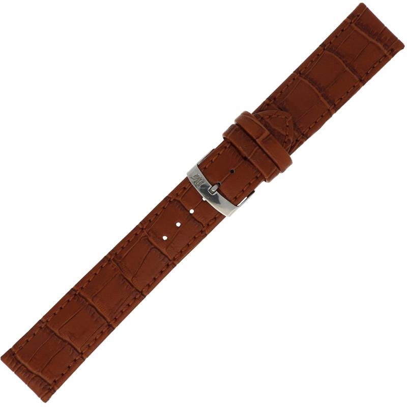 Dit Morellato Horlogebandje heeft een bruine croco-print en is gemaakt van hoogwaardig leder. Het bandje heeft een breedte van 16mm. Het beste manier om het te dragen is door het te combineren met een horloge dat een vergelijkbare bruine tint heeft. Met zijn elegante uitstraling voegt dit bandje een vleugje stijl toe aan elke outfit. Maak je horloge helemaal af met deze prachtige band!
