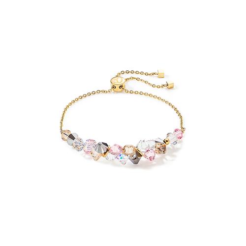 Coeur de Lion armband met 'dansende' kristallen
