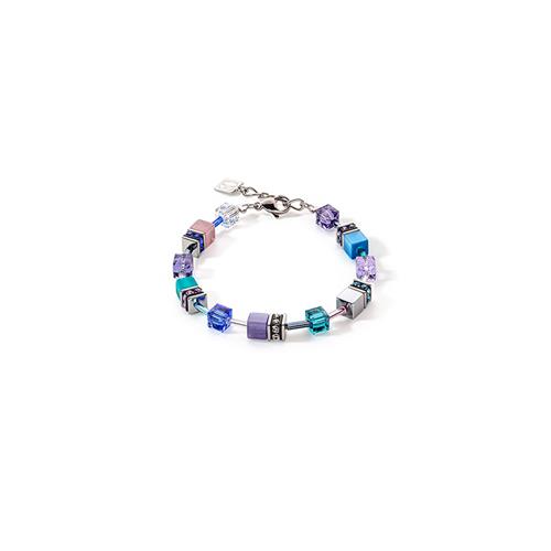
Coeur de lion edelstaal armband prs/bl 2839/30-0608