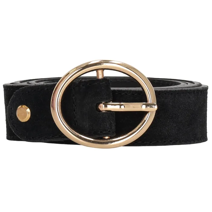 Dit ACCESSOIRES : Charm London Anna riem 95cm - 001 zwart is gemaakt van hoogwaardig leer en heeft een tijdloos ontwerp met zilveren details. De riem kan op verschillende manieren gedragen worden, zoals rond de taille met een jurk of door lussen van een broek. Het toevoegen van deze riem geeft elke outfit een stijlvolle touch. Koop nu en maak je look compleet!