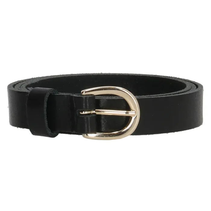 Deze Hide & Stitches El Paso riem is gemaakt van hoogwaardig zwart leer en heeft een lengte van 85 cm. De riem is voorzien van subtiele stiksels en heeft een tijdloos ontwerp dat past bij elke outfit. Draag deze riem om je taille om je look te accentueren of draag hem nonchalant om je heupen voor een stoere uitstraling. Met dit veelzijdige accessoire maak je elke outfit compleet.