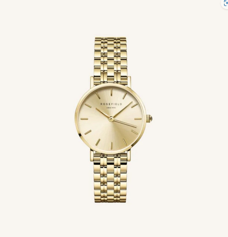 The Small Edit collectie is een klassiek horloge in een modern jasje. Met een kast van 26mm is dit Rosefield's meest verfijnde ontwerp. Shop dit horloge met een roestvrij stalen of leren horlogeband. Wat past bij jou?